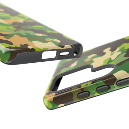 Camouflage Tough Phone Case — Military Camo Protective Cover