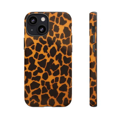 Leopard Print Tough Phone Case — Slim Protective iPhone Cover
