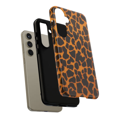 Leopard Print Tough Phone Case — Slim Protective iPhone Cover