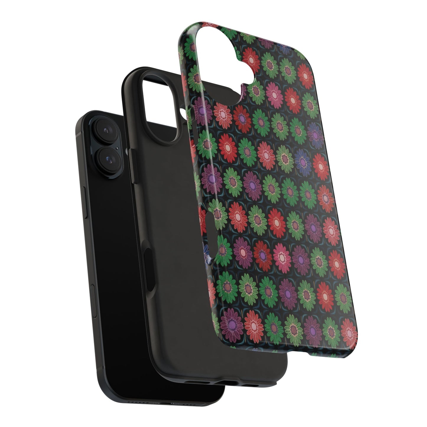 Copy of Floral Sunflower Tough Phone Case — Neutral Daisy Pattern Protective Cover