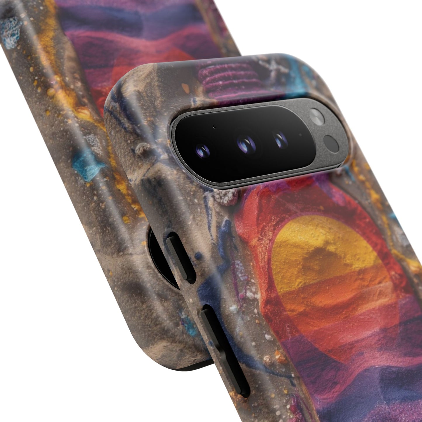 Phone Case — Colorful Sand Art Sunset Tough Protective Case
