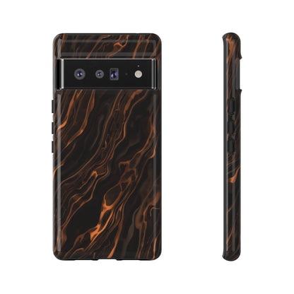 Copper Swirl Phone Case — Tough Protective iPhone Cover