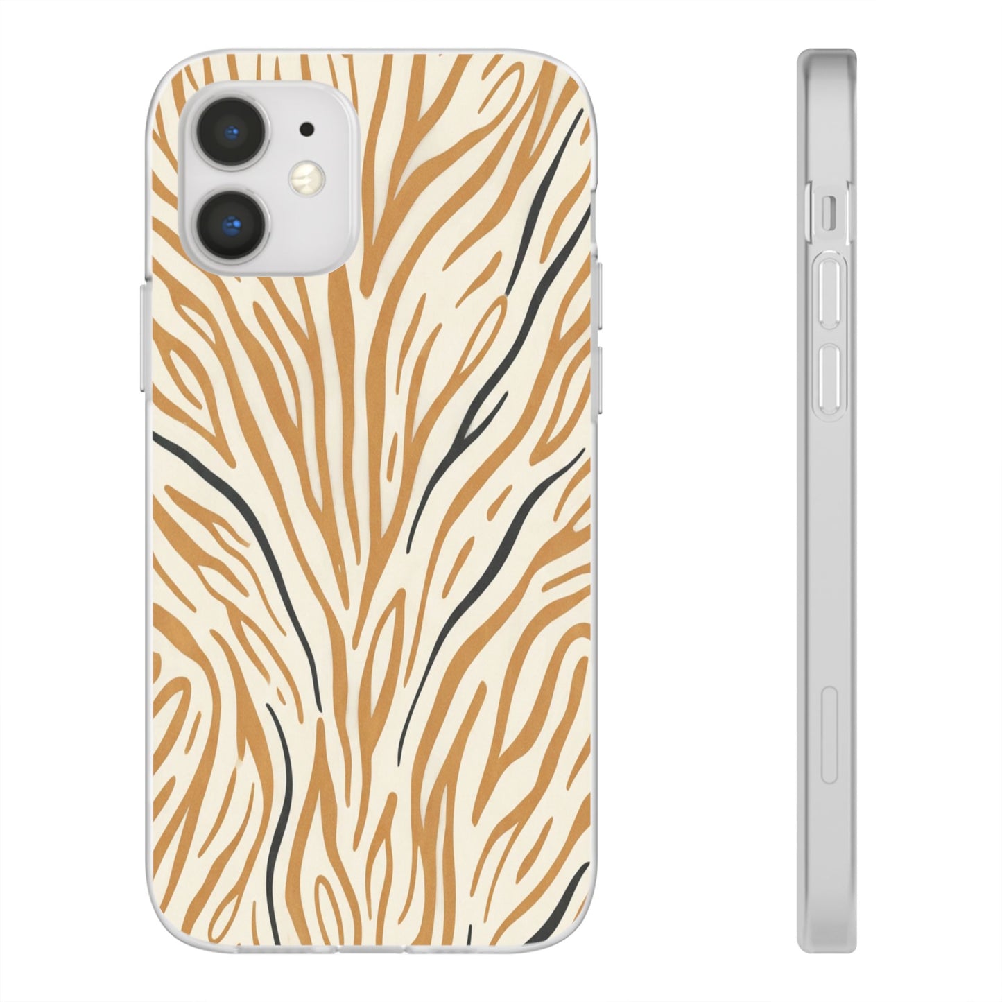 Pink Leopard Print Phone Case – Slim Flexible Protective Cover