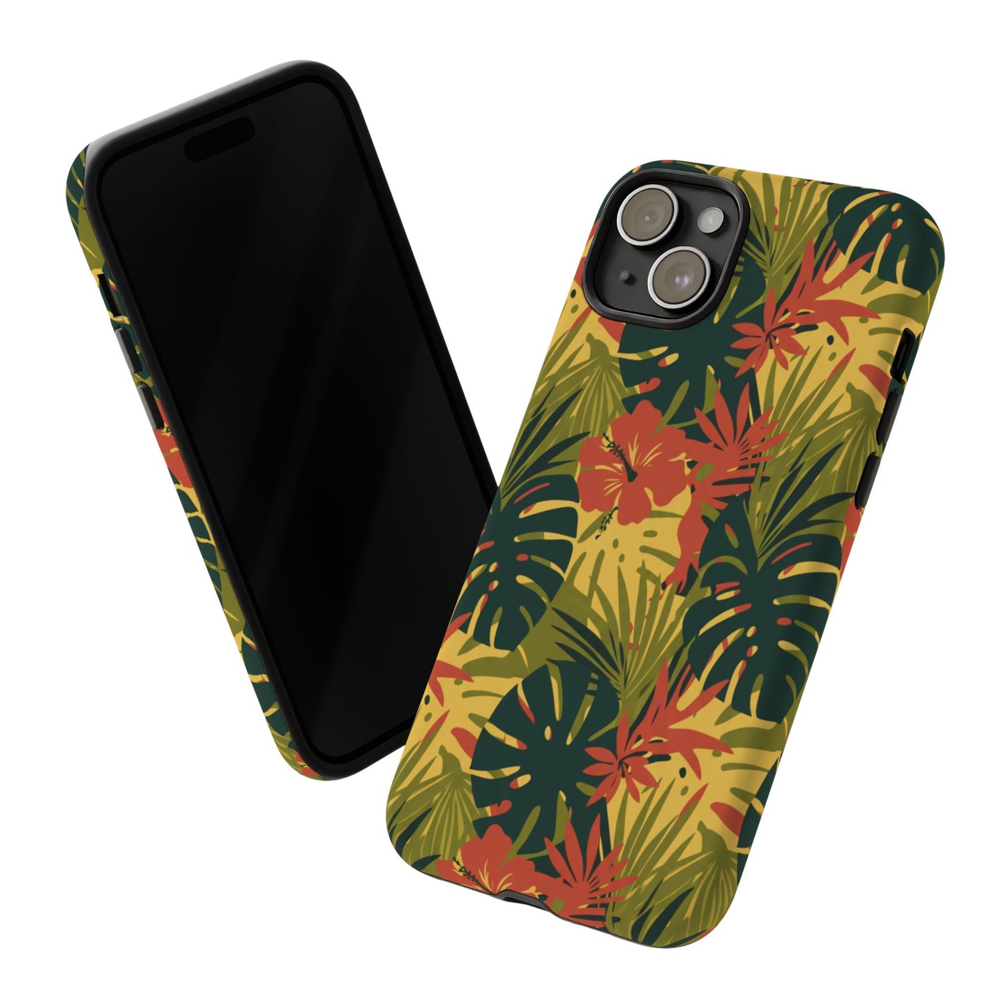 Tropical Hibiscus Phone Case — Durable Floral iPhone Protection