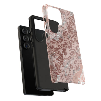 Tropical Monstera Phone Case — Colorful Leaf Protective Tough Case
