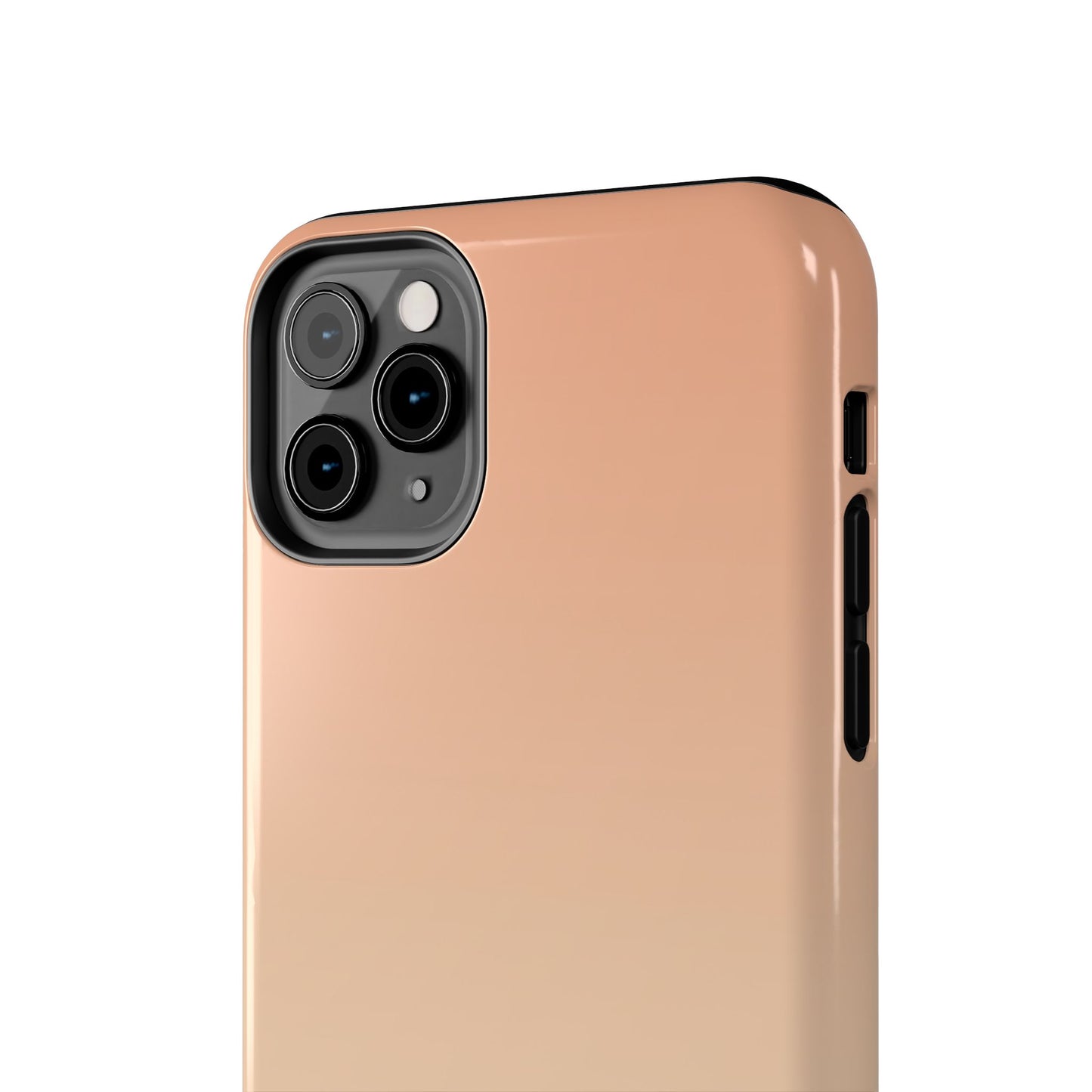 Gradient Tough Phone Case — Peach Ombre Protective Cover