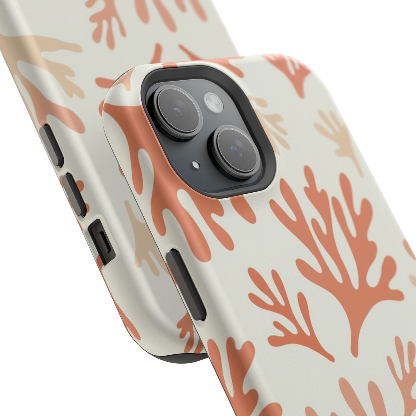 Coral Reef Magnetic Impact Phone Case — Protective MagSafe-Compatible Design