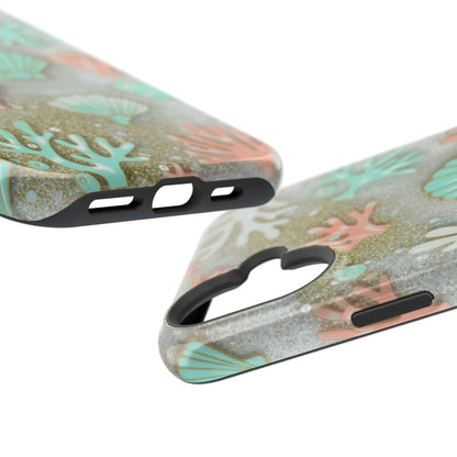 Seashell Coral Magnetic Impact Phone Case