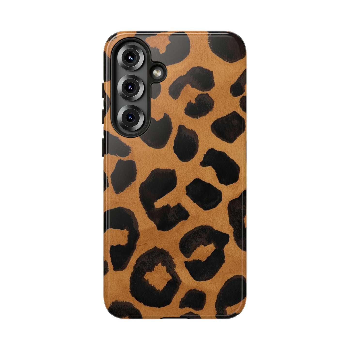 Leopard Print Tough Phone Case — Protective Animal Print iPhone Case
