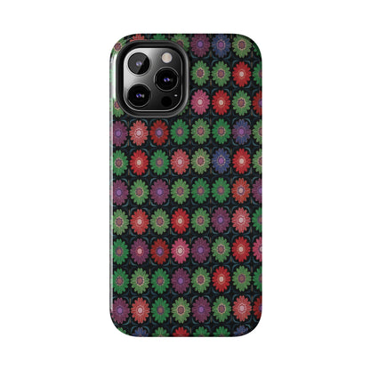 Copy of Floral Sunflower Tough Phone Case — Neutral Daisy Pattern Protective Cover