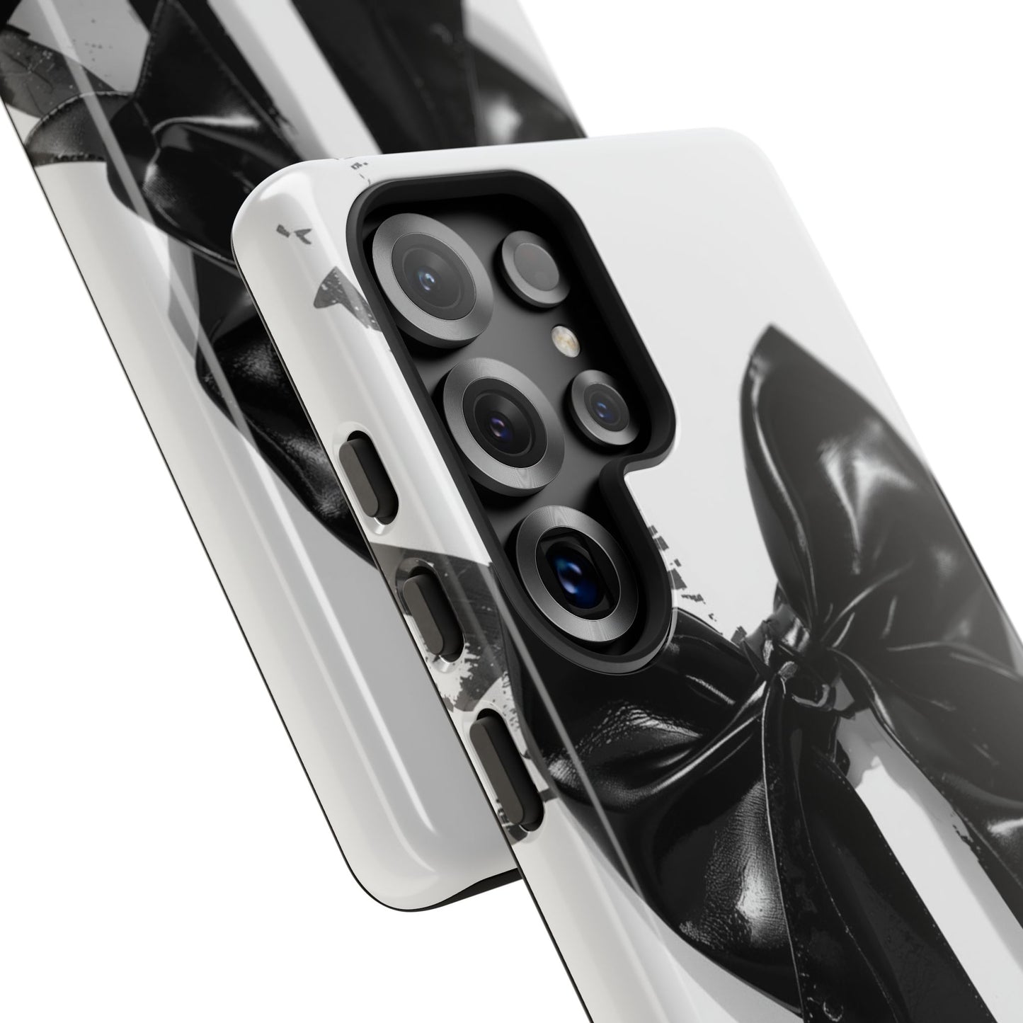 Phone Case — Black Bow Graphic Protective Cover
