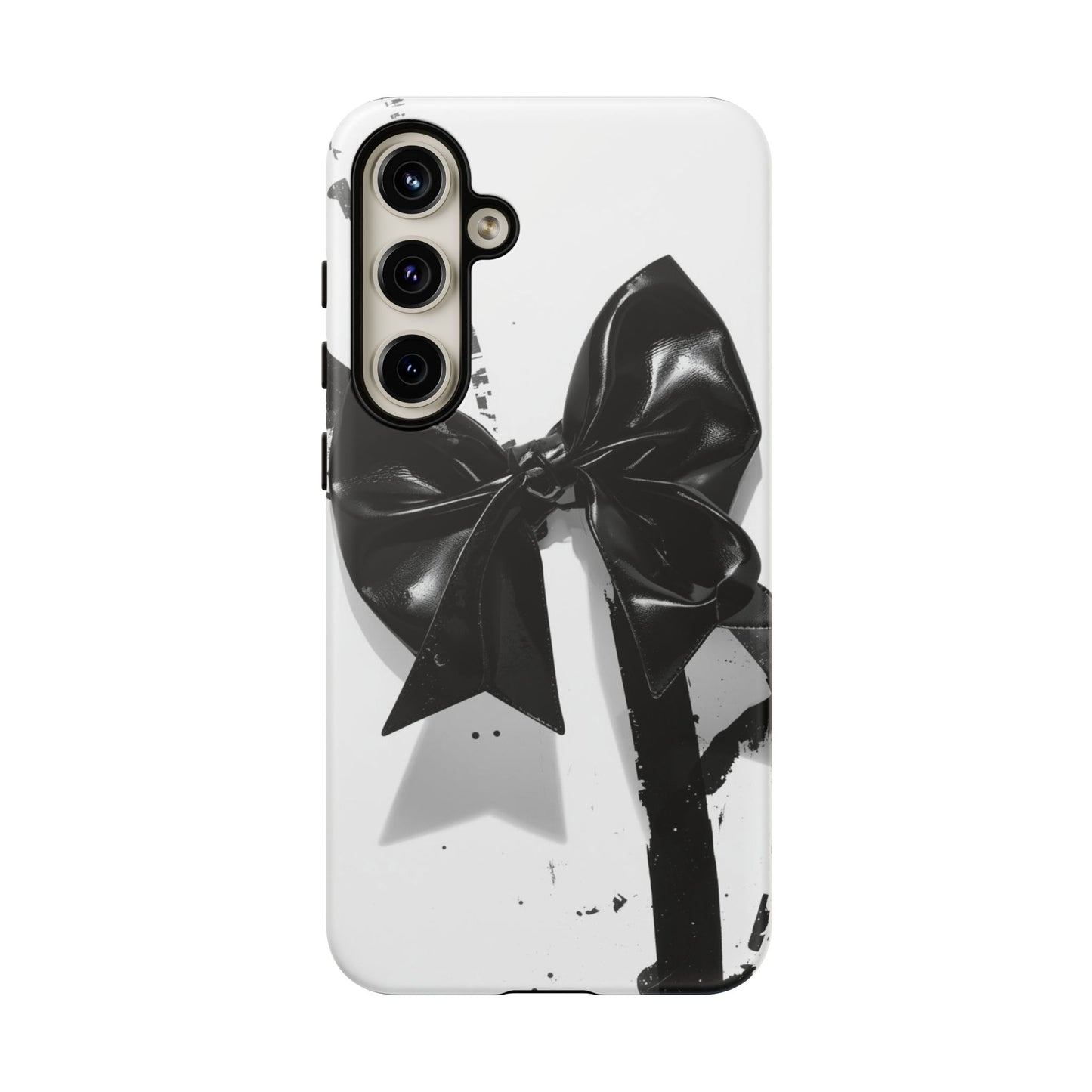 Phone Case — Black Bow Graphic Protective Cover
