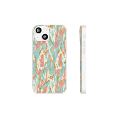 Pastel Abstract Floral Phone Case - Flexi Case