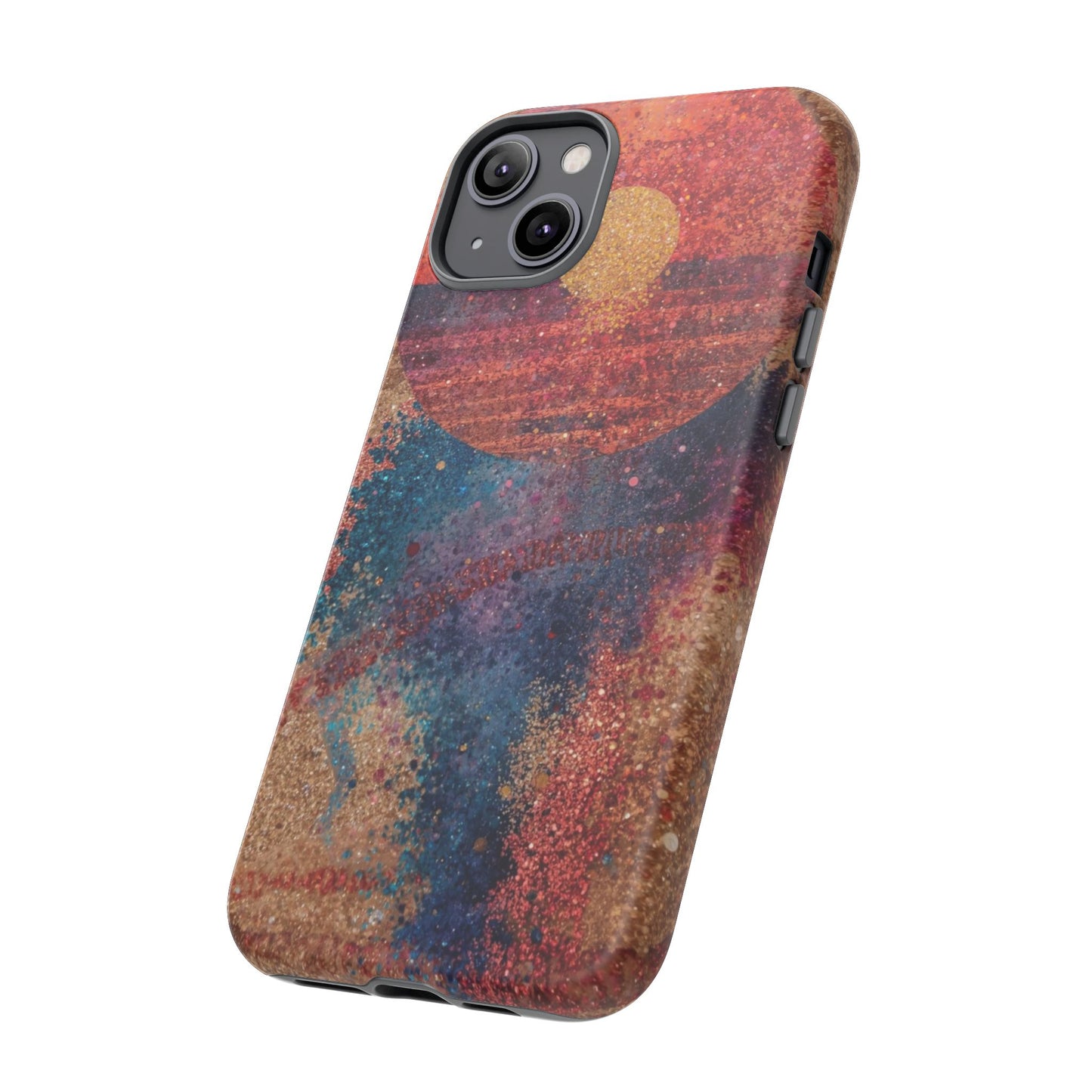 Retro Sunset Tough Phone Case