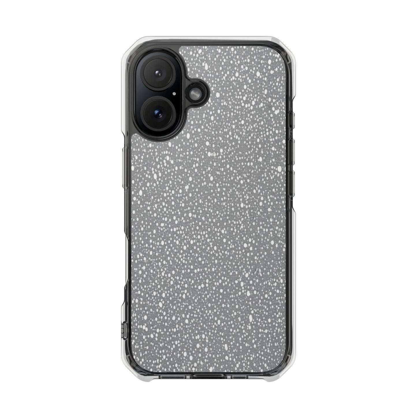 Clear Magnetic Impact Phone Case — Sparkle Glitter Protective Cover