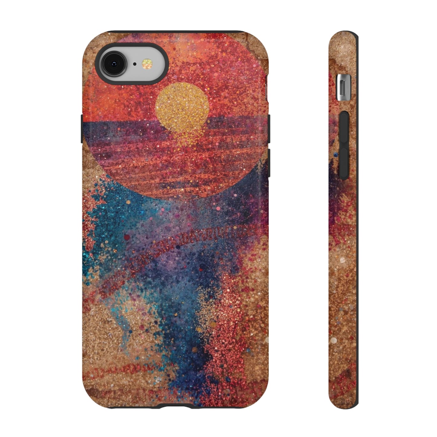 Retro Sunset Tough Phone Case