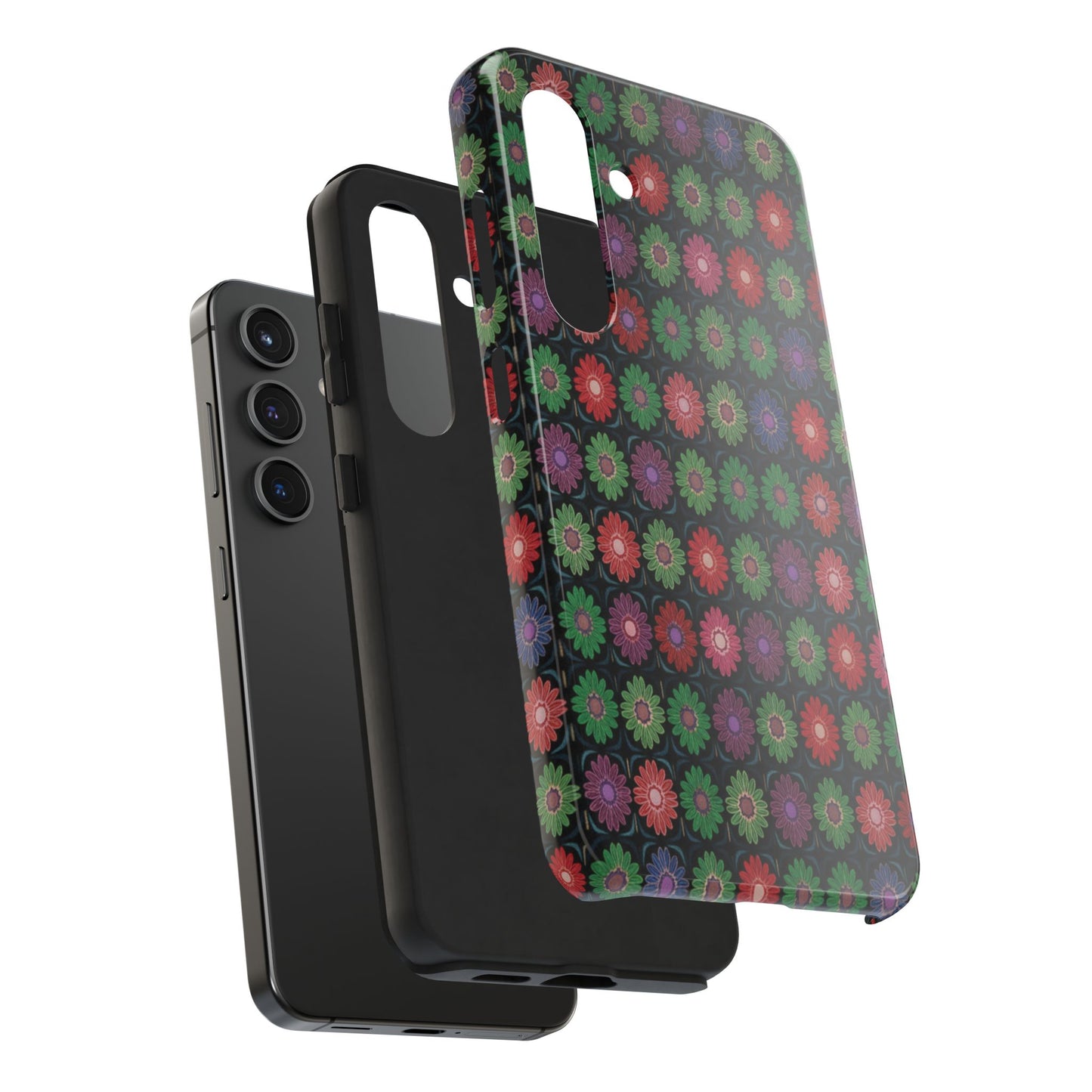 Copy of Floral Sunflower Tough Phone Case — Neutral Daisy Pattern Protective Cover