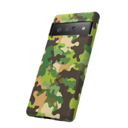 Camouflage Tough Phone Case — Military Camo Protective Cover