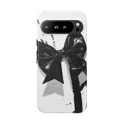 Phone Case — Black Bow Graphic Protective Cover