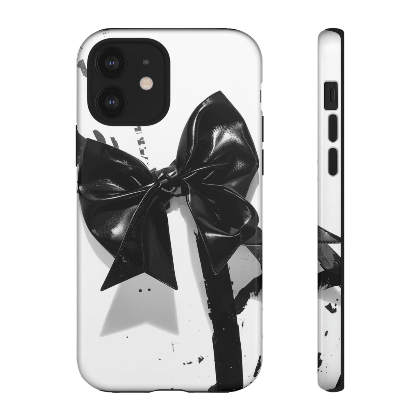 Phone Case — Black Bow Graphic Protective Cover