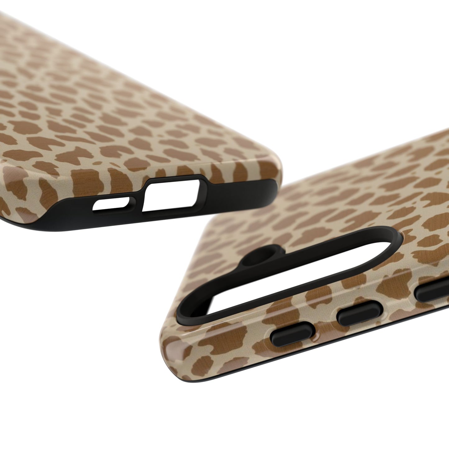 Leopard Print Tough Phone Case — Slim Protective Animal Pattern