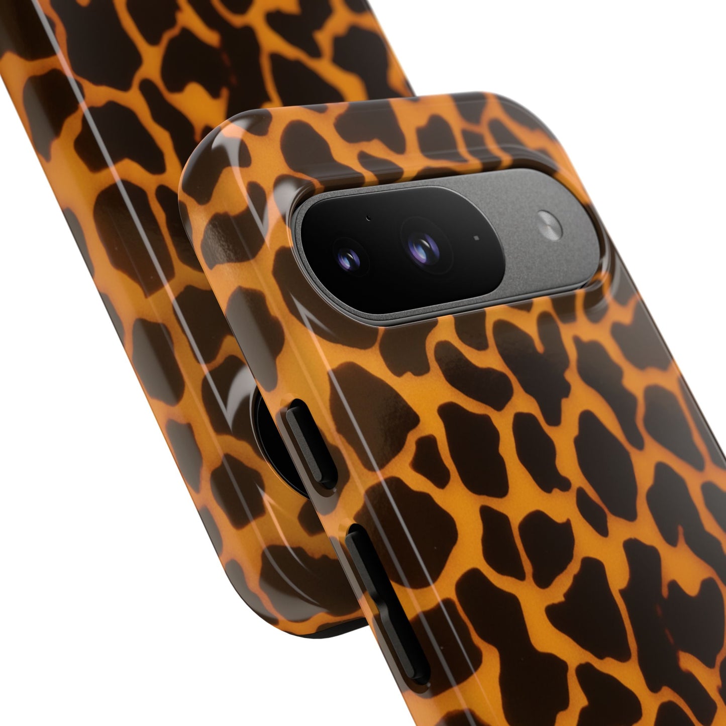 Leopard Print Tough Phone Case — Slim Protective iPhone Cover