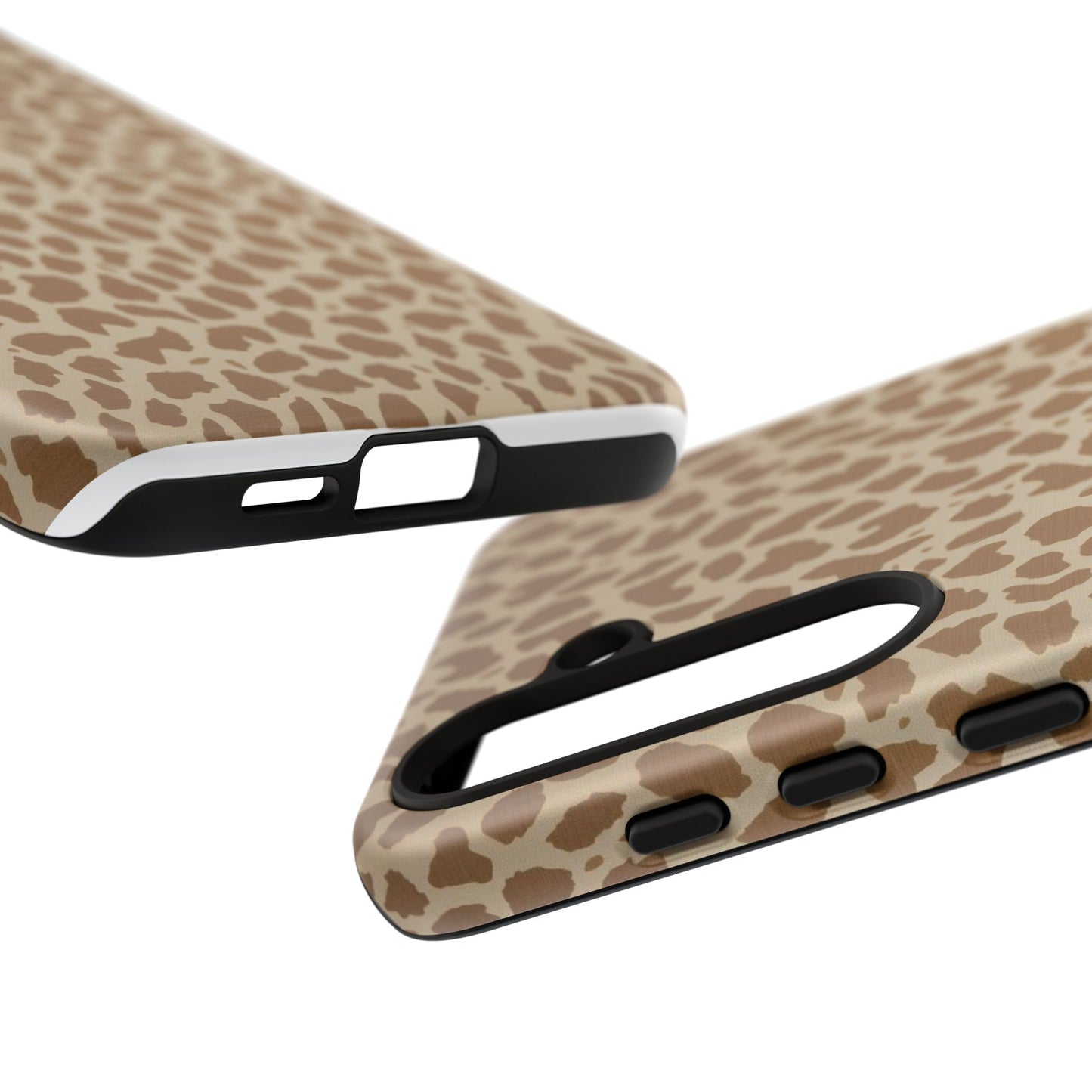 Leopard Print Tough Phone Case — Slim Protective Animal Pattern