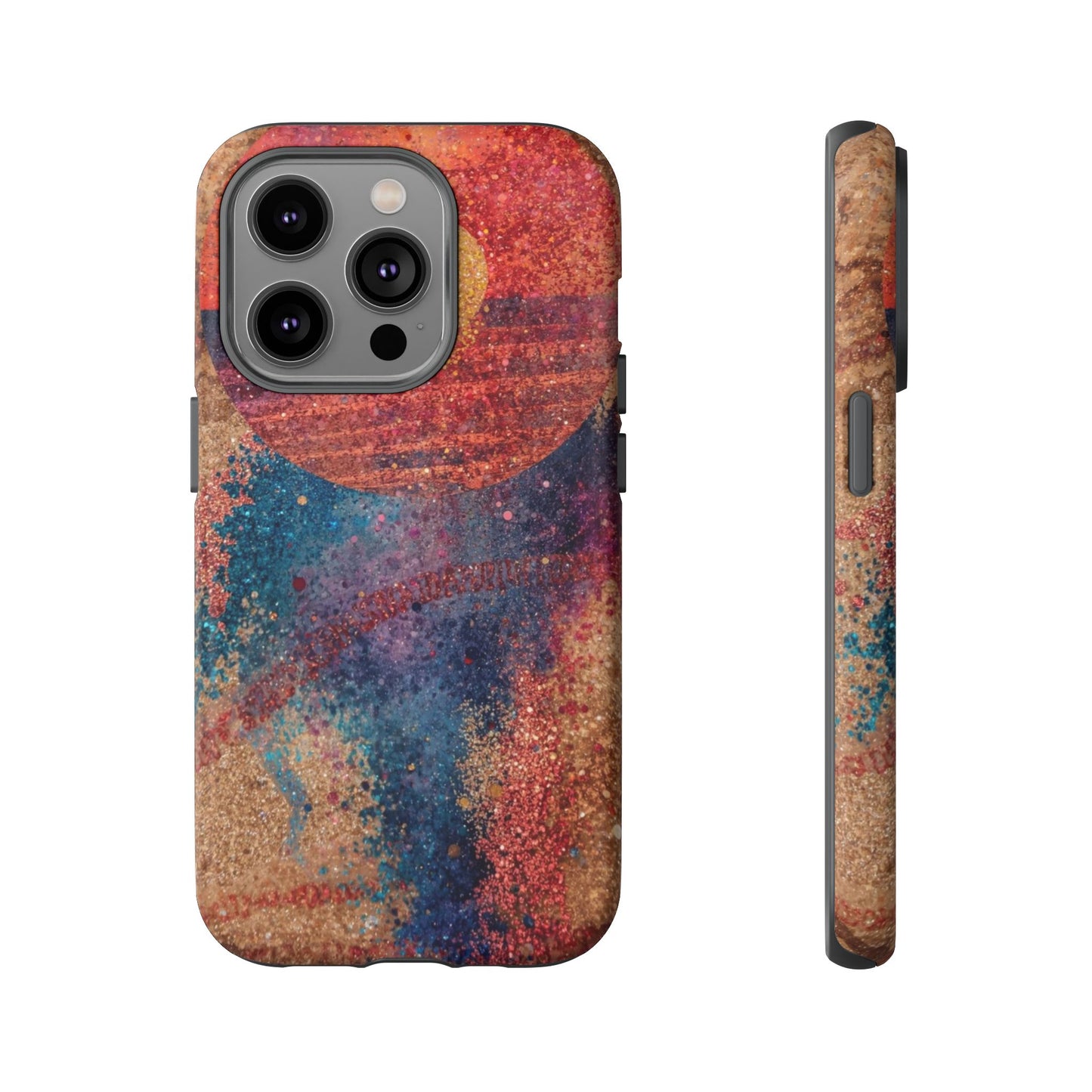 Retro Sunset Tough Phone Case
