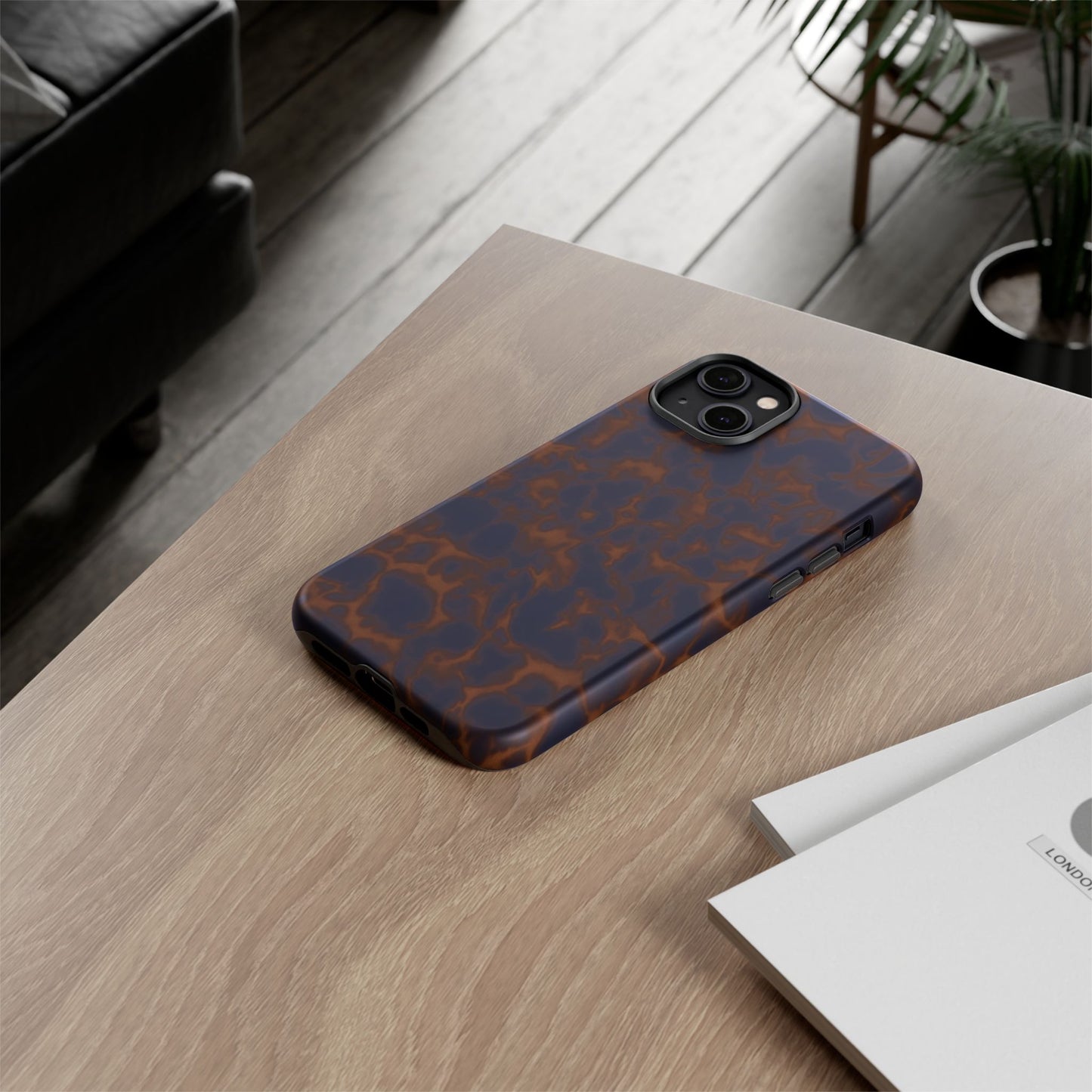 Tortoiseshell Phone Case — Tough Protective iPhone Cover