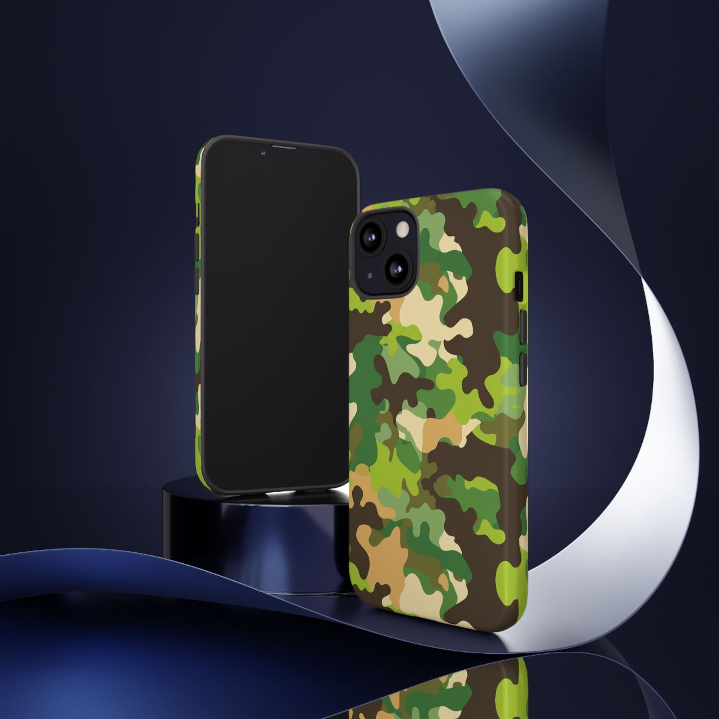 Camouflage Tough Phone Case — Military Camo Protective Cover