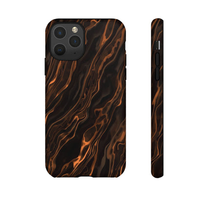 Copper Swirl Phone Case — Tough Protective iPhone Cover