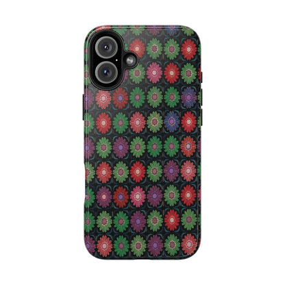 Copy of Floral Sunflower Tough Phone Case — Neutral Daisy Pattern Protective Cover