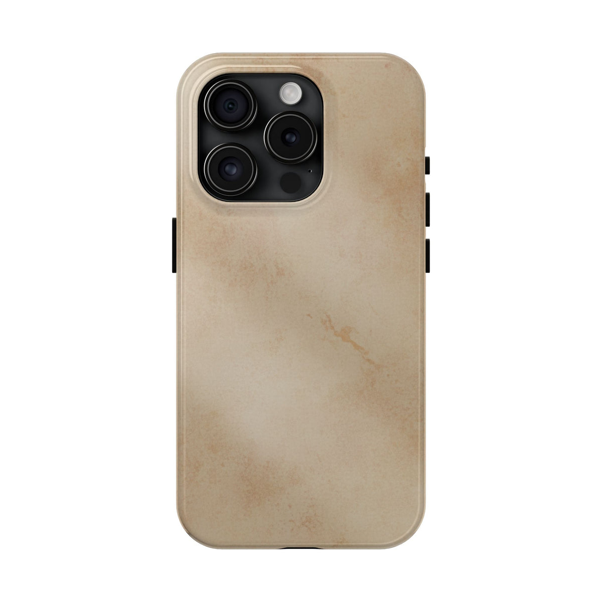 Tough Phone Case — Vintage Beige Marble Protective Phone Cover