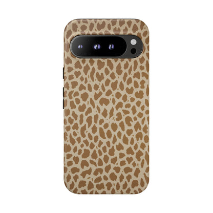 Leopard Print Tough Phone Case — Slim Protective Animal Pattern