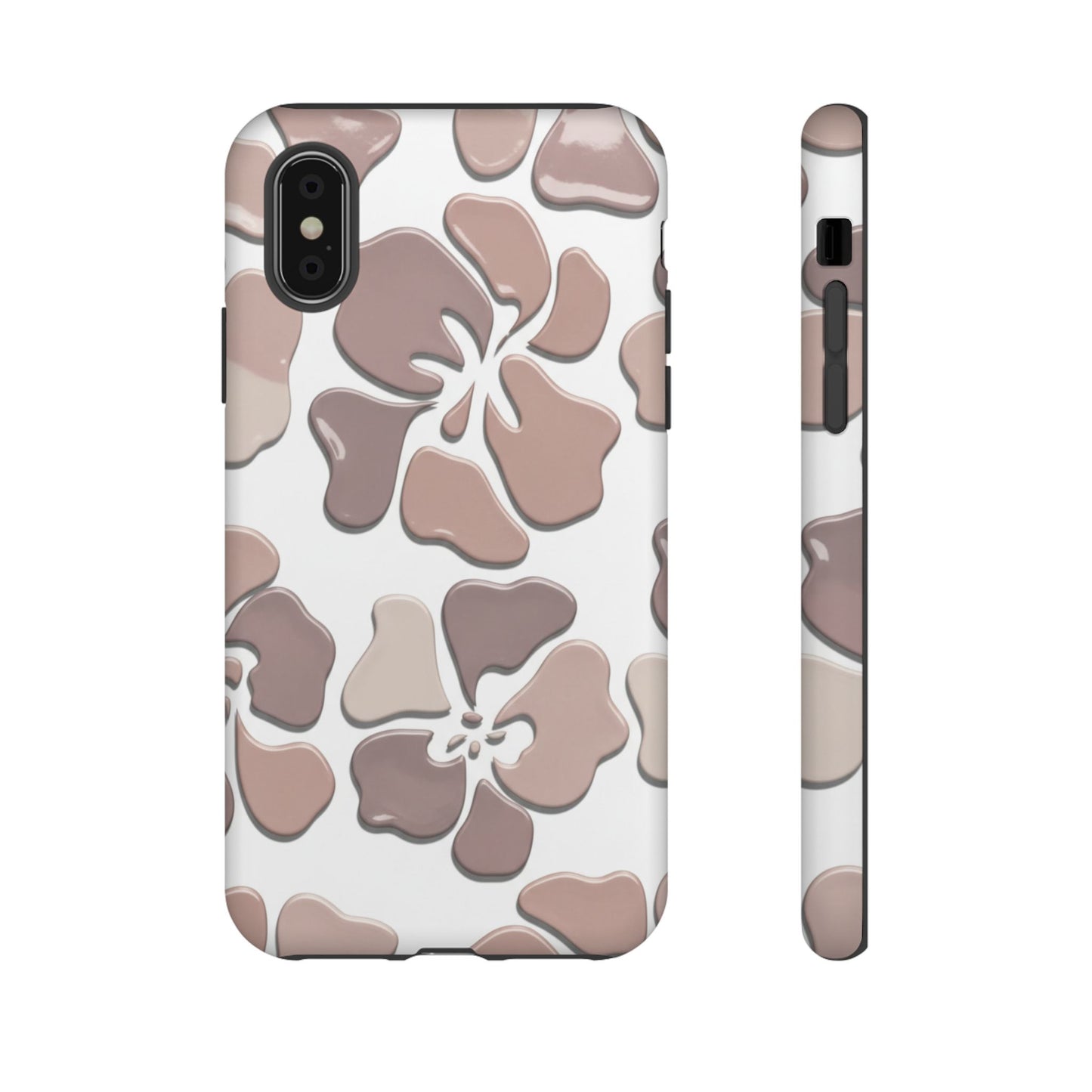 Tough Cases — Neutral Floral Tough Phone Case