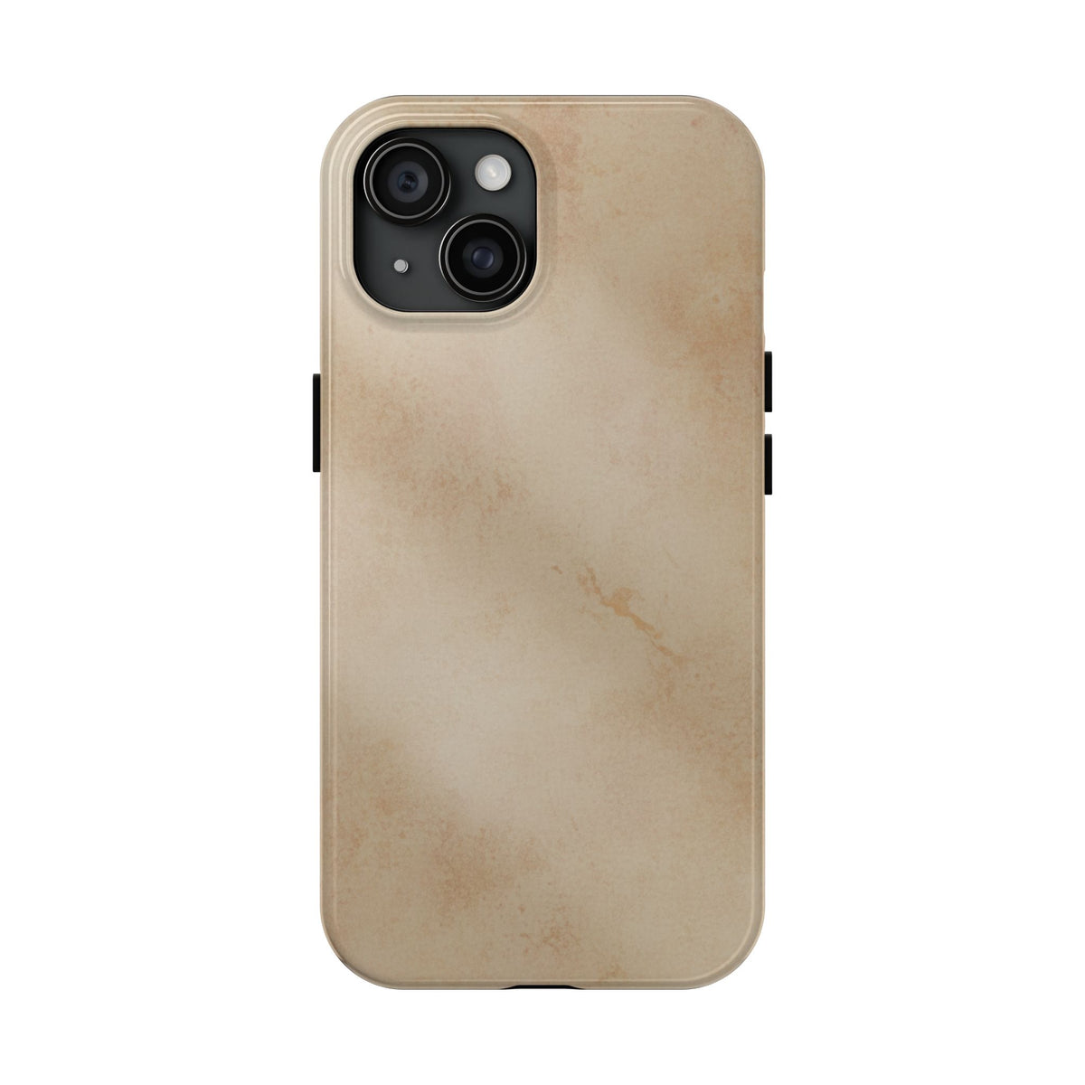 Tough Phone Case — Vintage Beige Marble Protective Phone Cover