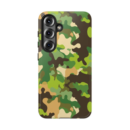 Camouflage Tough Phone Case — Military Camo Protective Cover