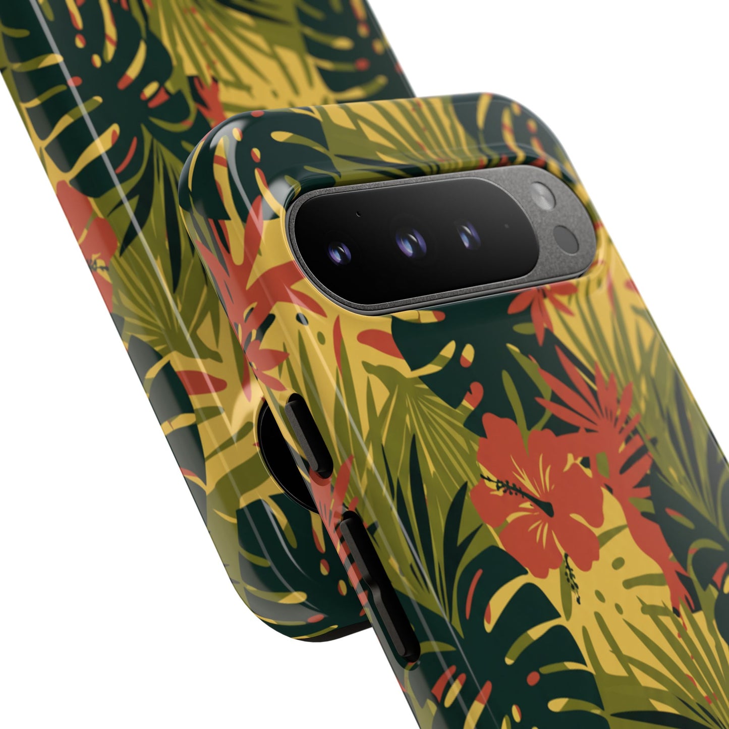 Tropical Hibiscus Phone Case — Durable Floral iPhone Protection