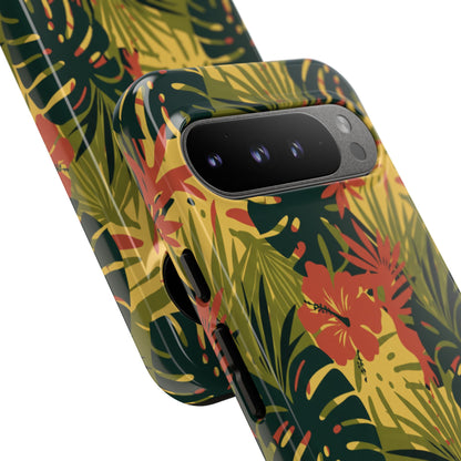 Tropical Hibiscus Phone Case — Durable Floral iPhone Protection