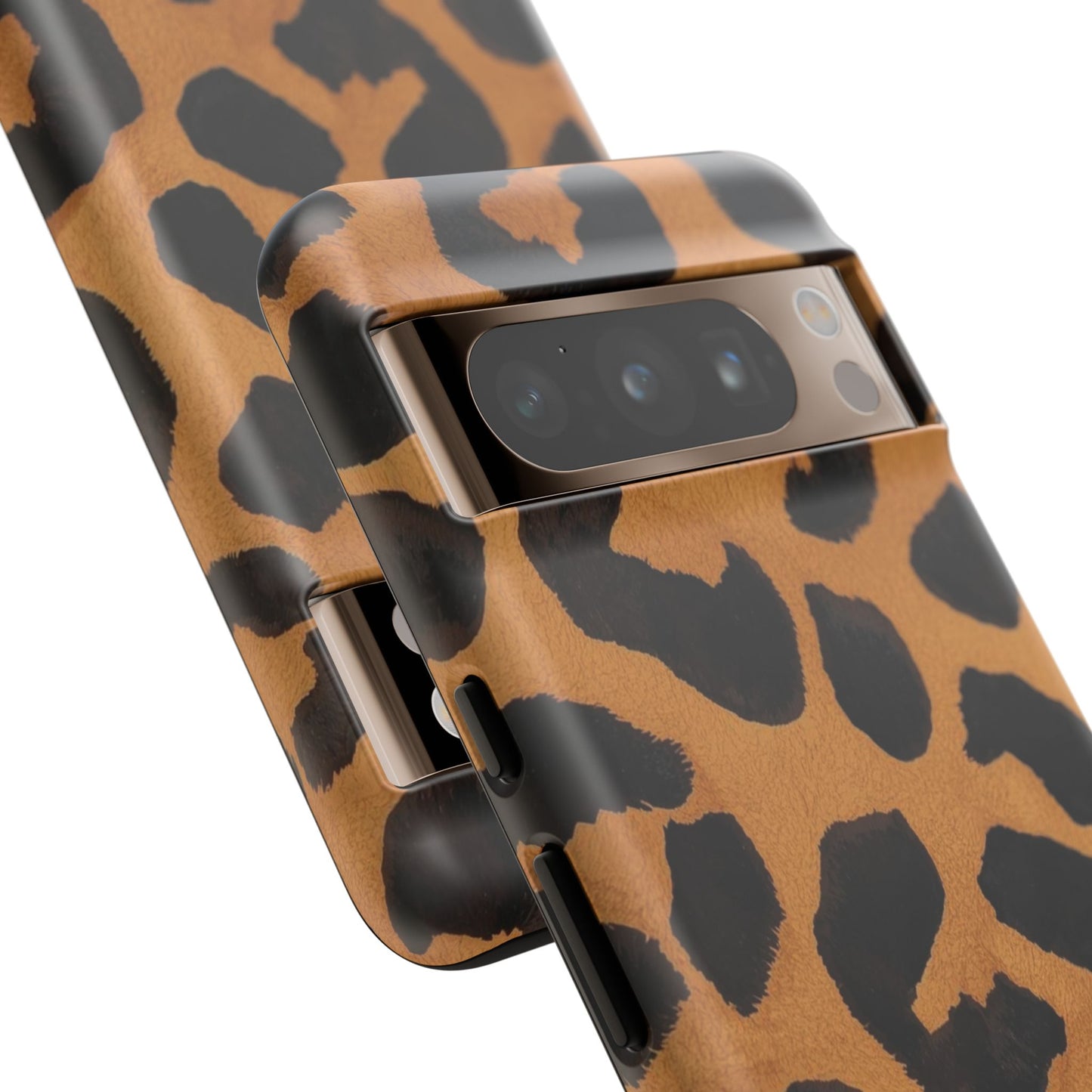 Leopard Print Tough Phone Case — Protective Animal Print iPhone Case