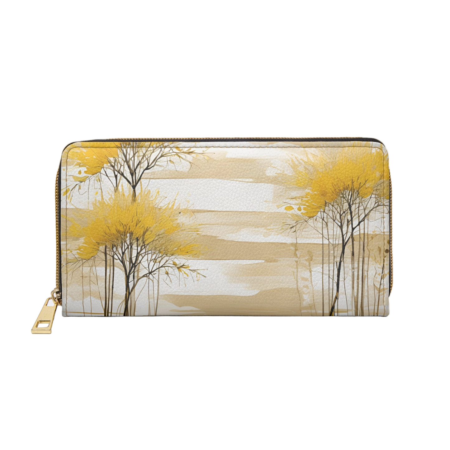 Women's Autumn Tone Wallet -  Seasonal Zipper Wallet