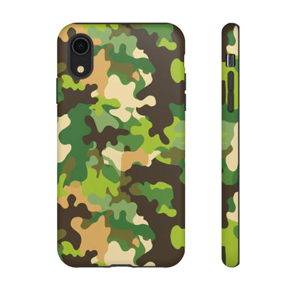 Camouflage Tough Phone Case — Military Camo Protective Cover