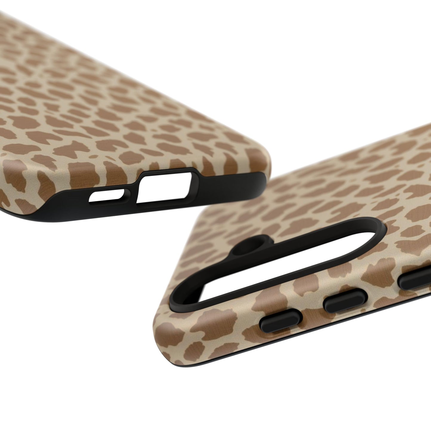 Leopard Print Tough Phone Case — Slim Protective Animal Pattern