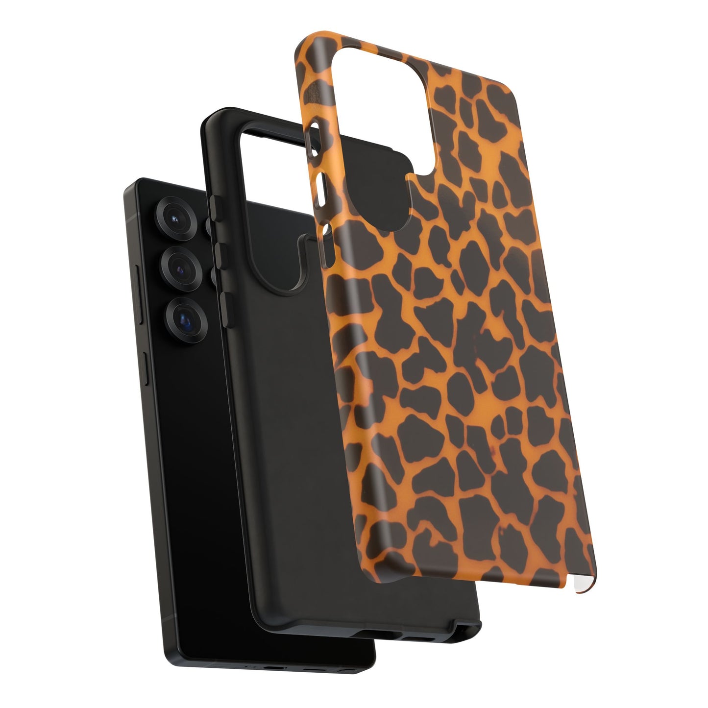 Leopard Print Tough Phone Case — Slim Protective iPhone Cover