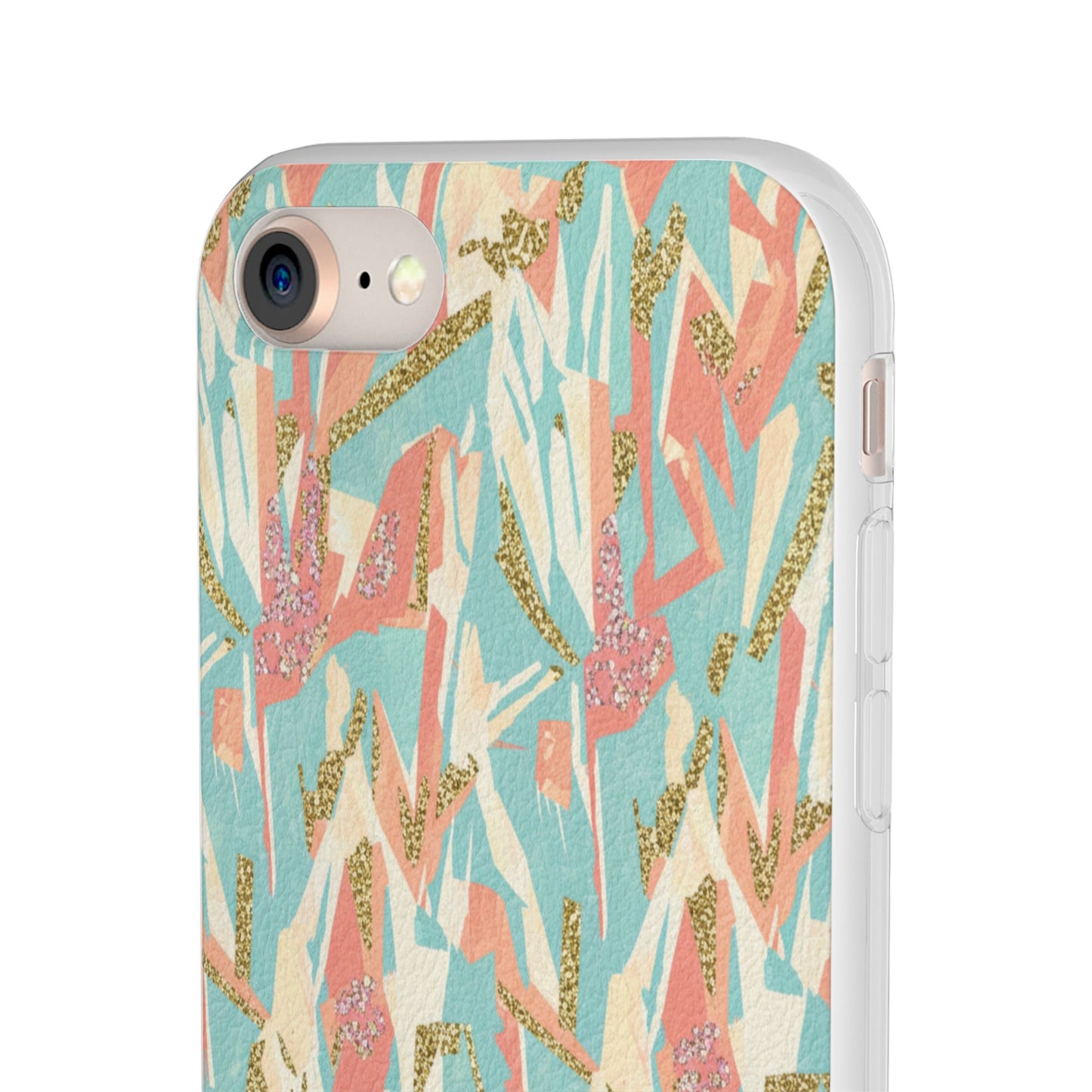 Pastel Abstract Floral Phone Case - Flexi Case