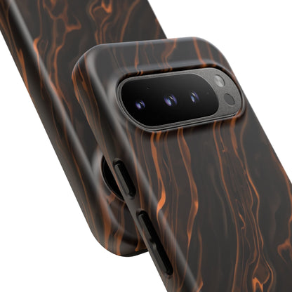 Copper Swirl Phone Case — Tough Protective iPhone Cover