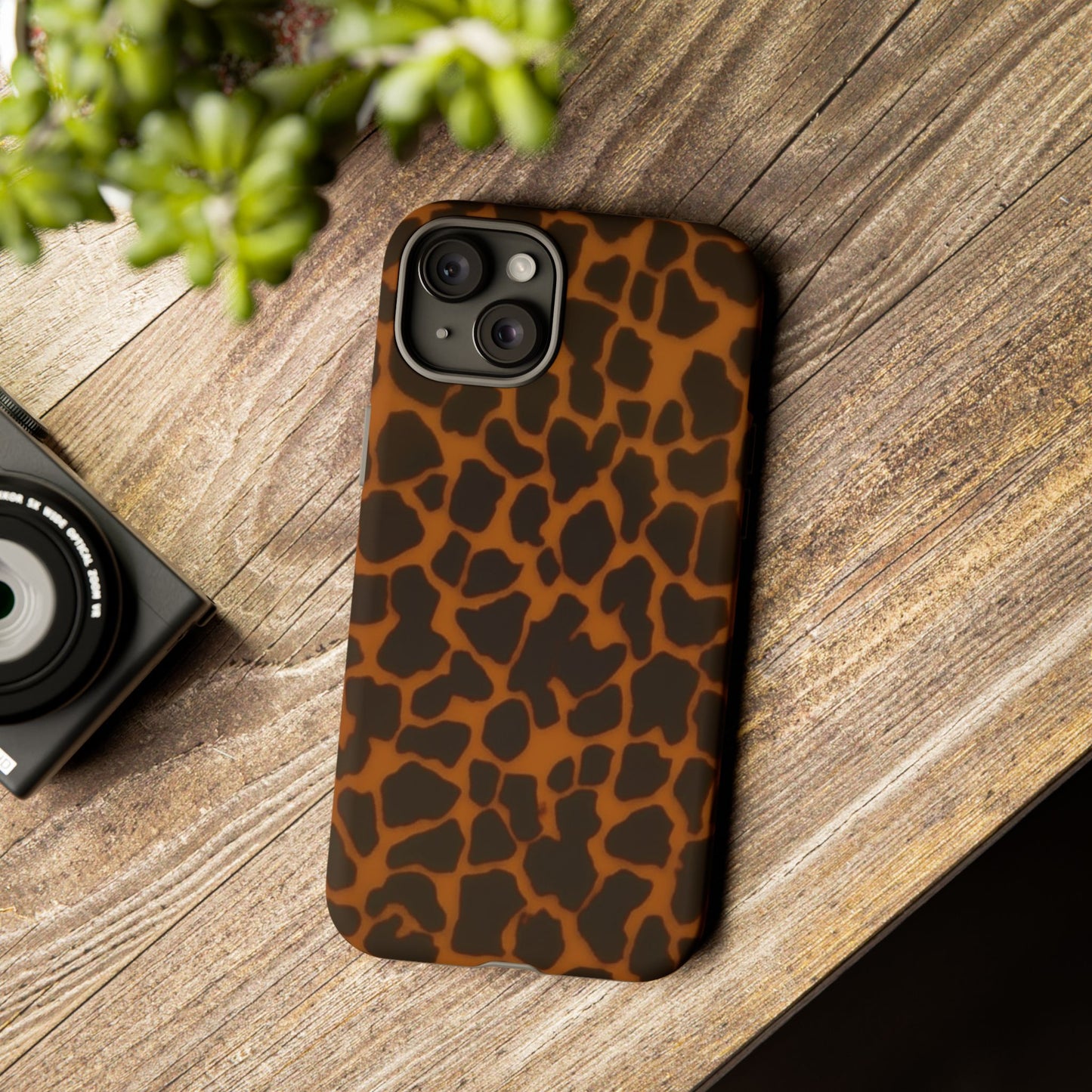 Leopard Print Tough Phone Case