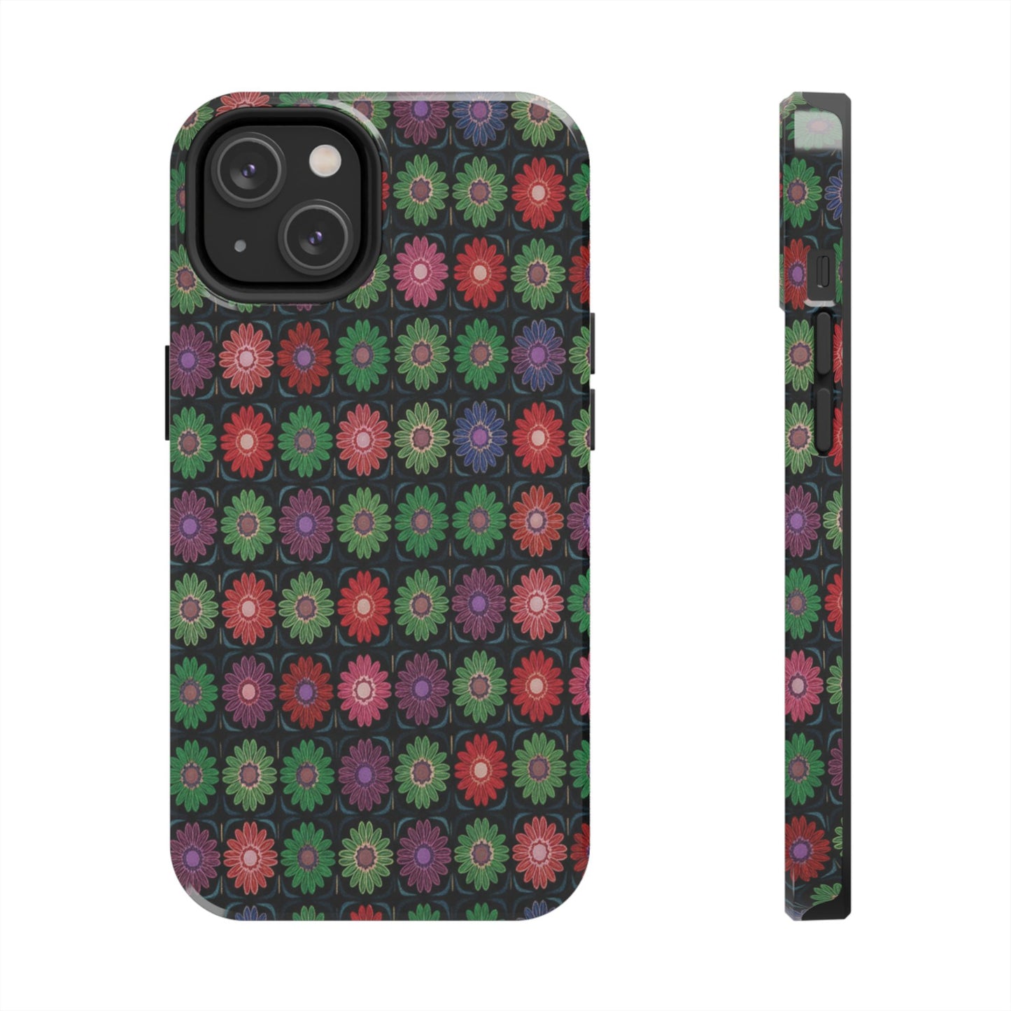 Copy of Floral Sunflower Tough Phone Case — Neutral Daisy Pattern Protective Cover