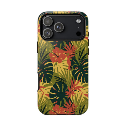 Tropical Hibiscus Phone Case — Durable Floral iPhone Protection