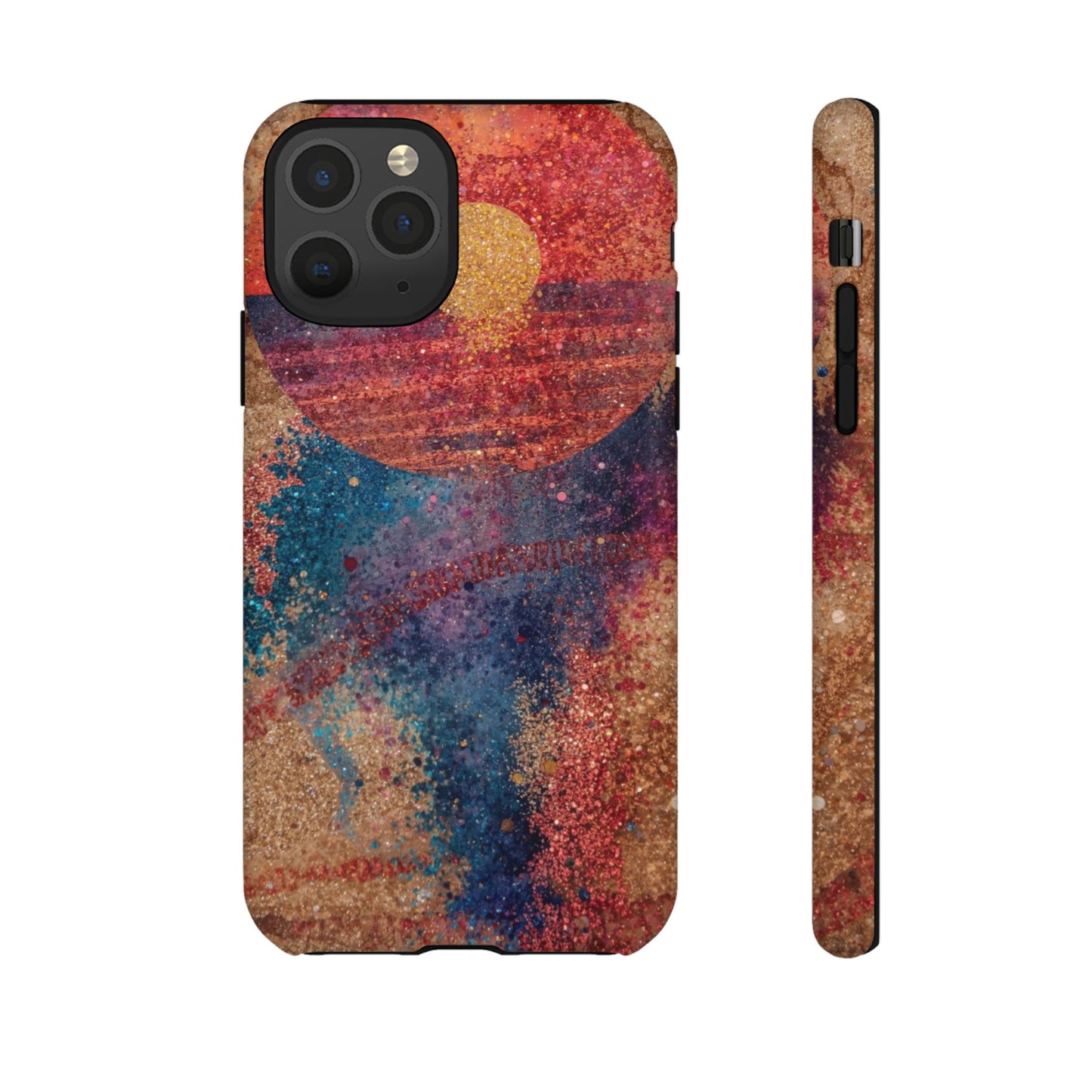 Retro Sunset Tough Phone Case